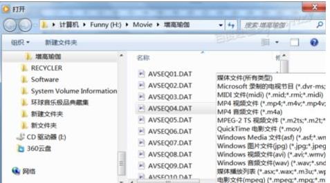 win8ϵͳʹDATƵļ